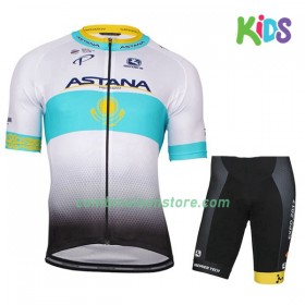 Combinaison Cycliste + Cuissard 2017 Astana Pro Team Enfant N002